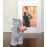 Мишка Тедди Статуэтка с волшебным цветком