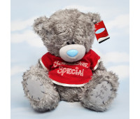 Мишка Тедди в красной футболке Someone special