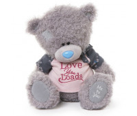 Мишка Тедди MTY  в футболке LOVE YOU LOADS