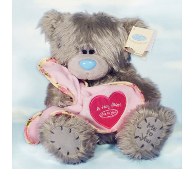 Медвежонок Тедди MTY с розовым одеяльцем