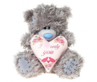 Мишка Тедди MTY  держит сердце I HEART ONLY YOU