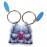 Брелок MTY для ключей двойной - мишки с цветком 