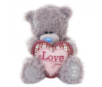 Медвежонок Тедди MTY держит сердце Love You