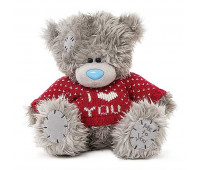 Мишка Тедди MTY  в свитере I Love You