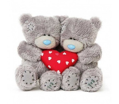 Мишки Тедди MTY  влюбленная парочка с сердцем