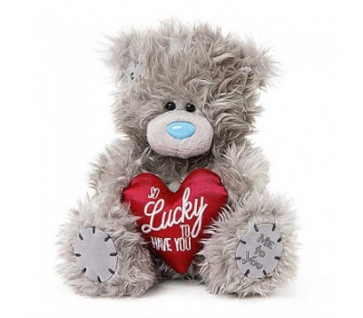 Мишка Тедди MTY с красным сердцем в лапках